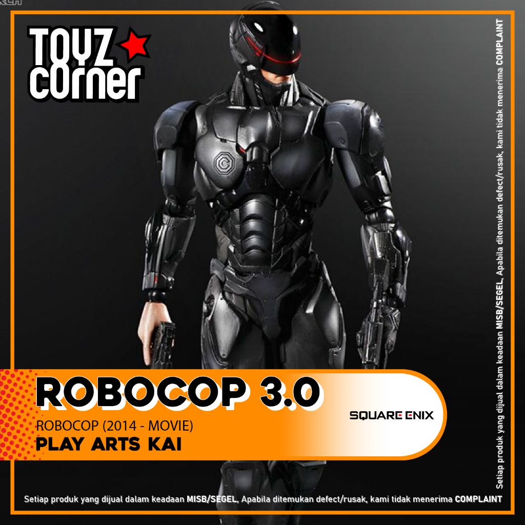 Toyz Corner - Square Enix Play Art Kai Robocop (2014) - Robocop 3.0