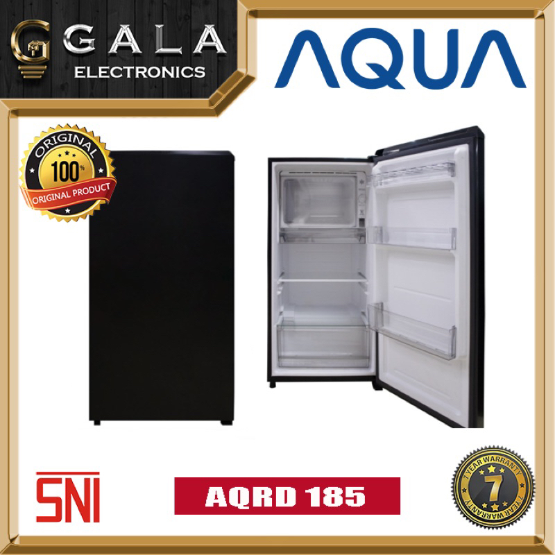 Lemari Es / Kulkas Aqua AQR - D 181 / 185 Mds / Mls Low Watt (1 PINTU)