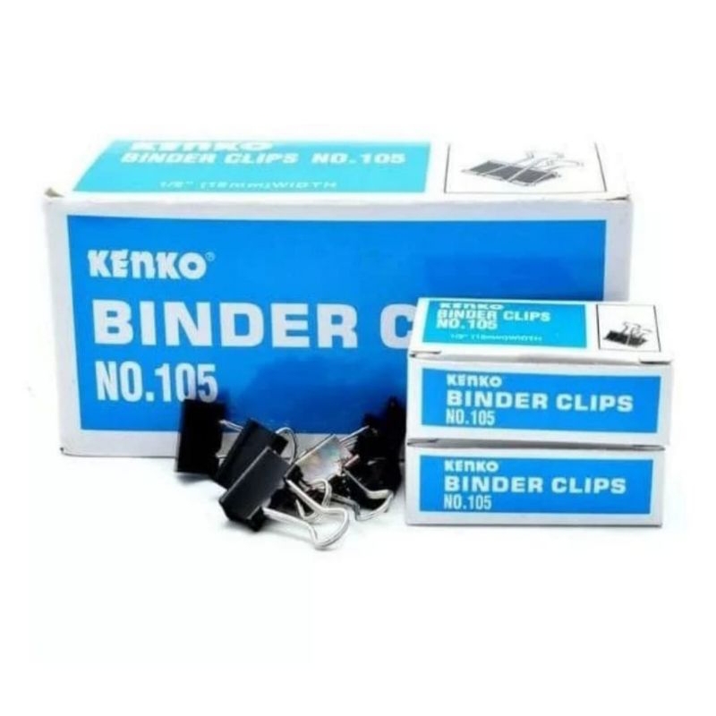 

Binder Clips Kenko No. 105