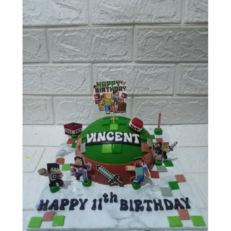 

pinata cake Minecraft