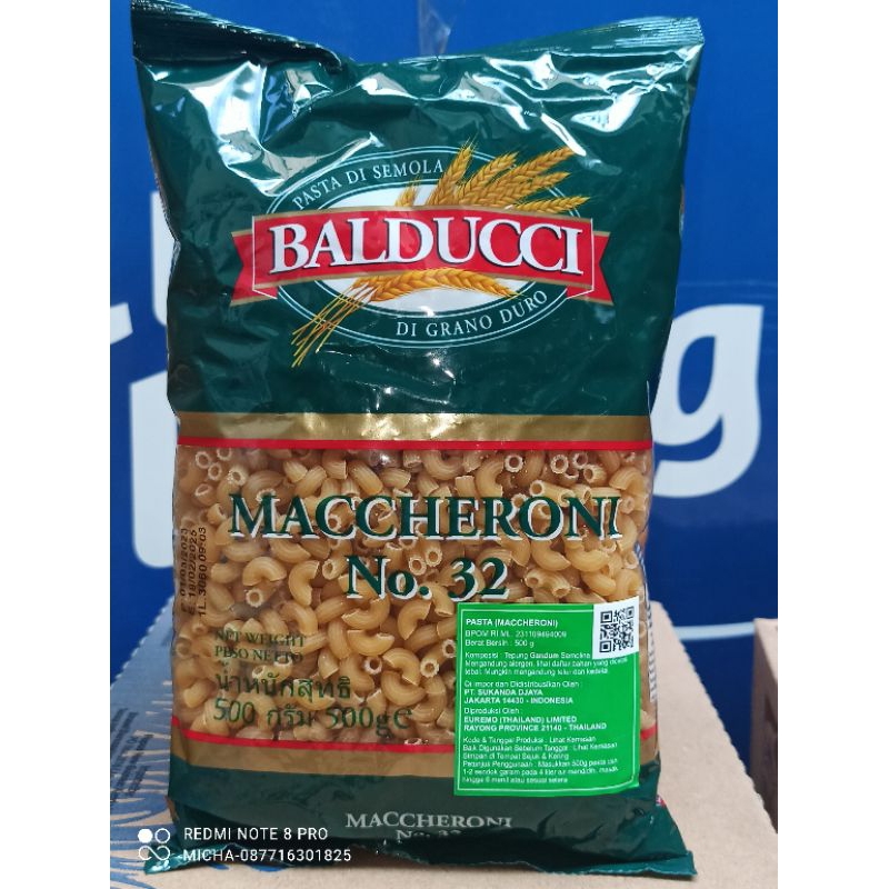 

BALDUCCI MACARONI 500gr / makaroni 500gr