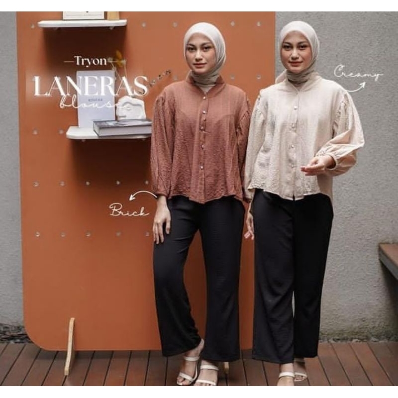 Blouse casual wanita - Baju atasan wanita model terbaru - Blouse polos untuk wanita