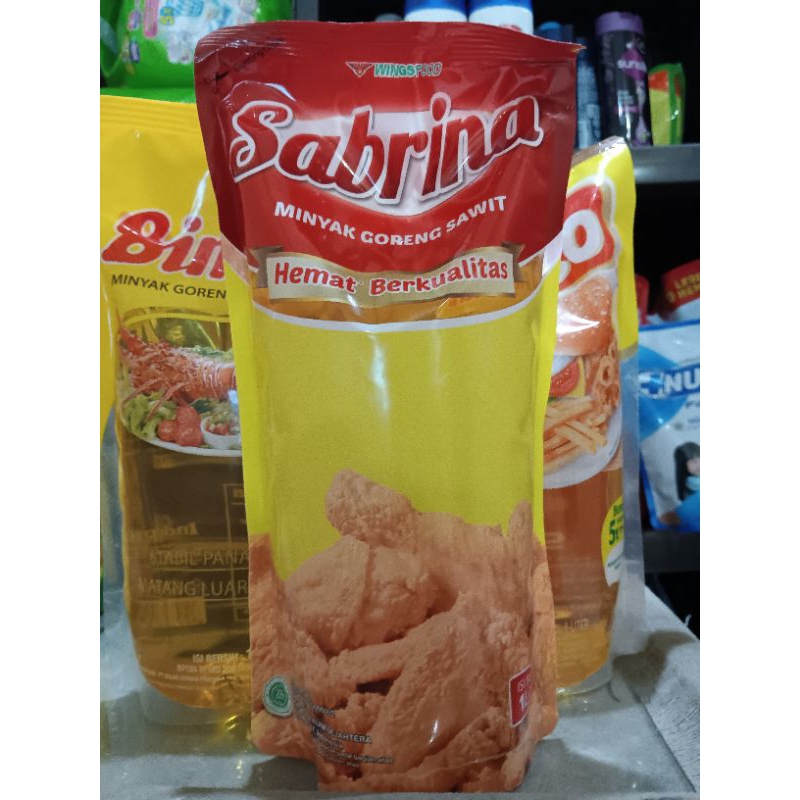 

Sabrina Minyak Goreng 1liter