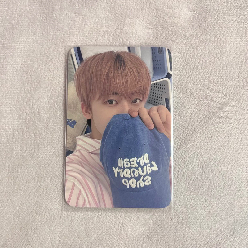NCT DREAM laundry shop ランドリー キャップ ロンジュン NCT DREAM DREAM LAUNDRY SHOP Goods - LOGO CAP
