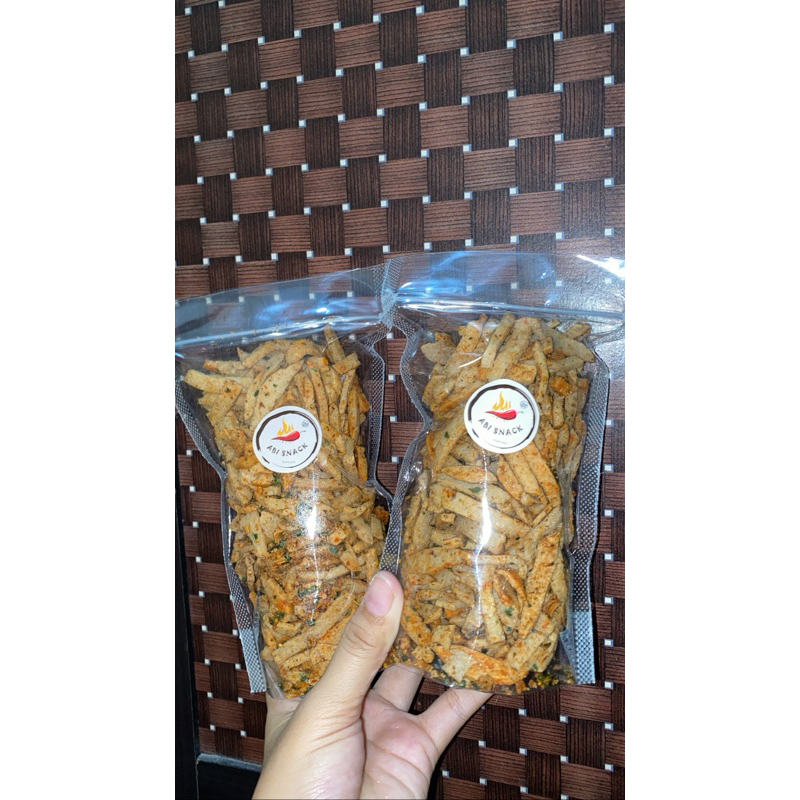 

Basreng Pedas Daun Jeruk/Original Daun Jeruk 100 gr (Abisnack.id)