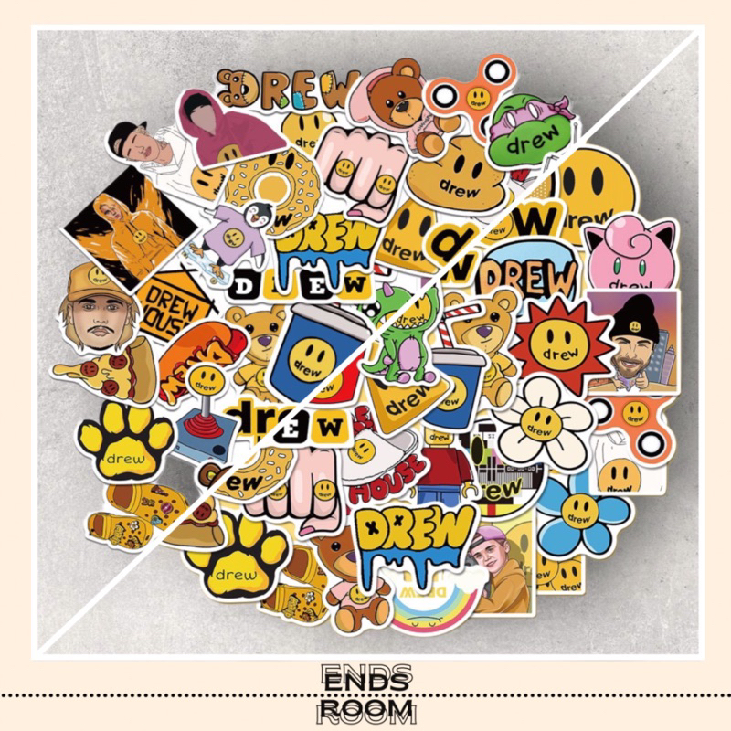 

STIKER DREW 50 PCS | STICKER TUMBLR | UNTUK HP LAPTOP DLL