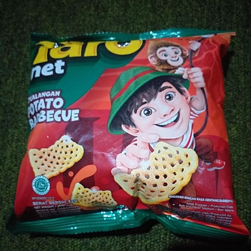 

TARO NET 32g MAKANAN RINGAN RASA KENTANG PETUALANGAN POTATO BARBEQUE