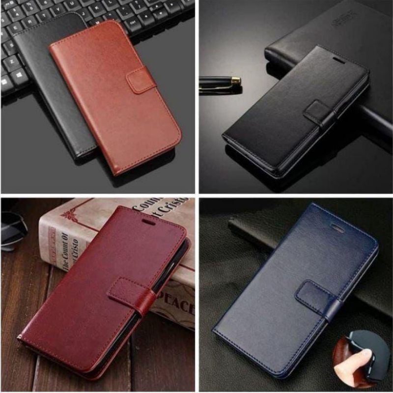 LEATHER CASE OPPO RENO 8T 4G 5G/ RENO 8 4G/ RENO 7Z/RENO 7/RENO 6 4G/ RENO 6 5G/ RENO 5/ RENO 5F/ RE