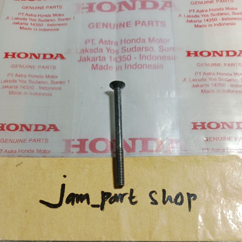 Baut tutup tabung minyak cover master rem cakram belakang honda cbr 150 r cb 150 r sonic 150 r supra