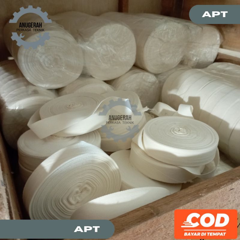 

Piterban 1 inchi 1" Pita Tali Gulung Dinamo Ukuran 2,5 cm