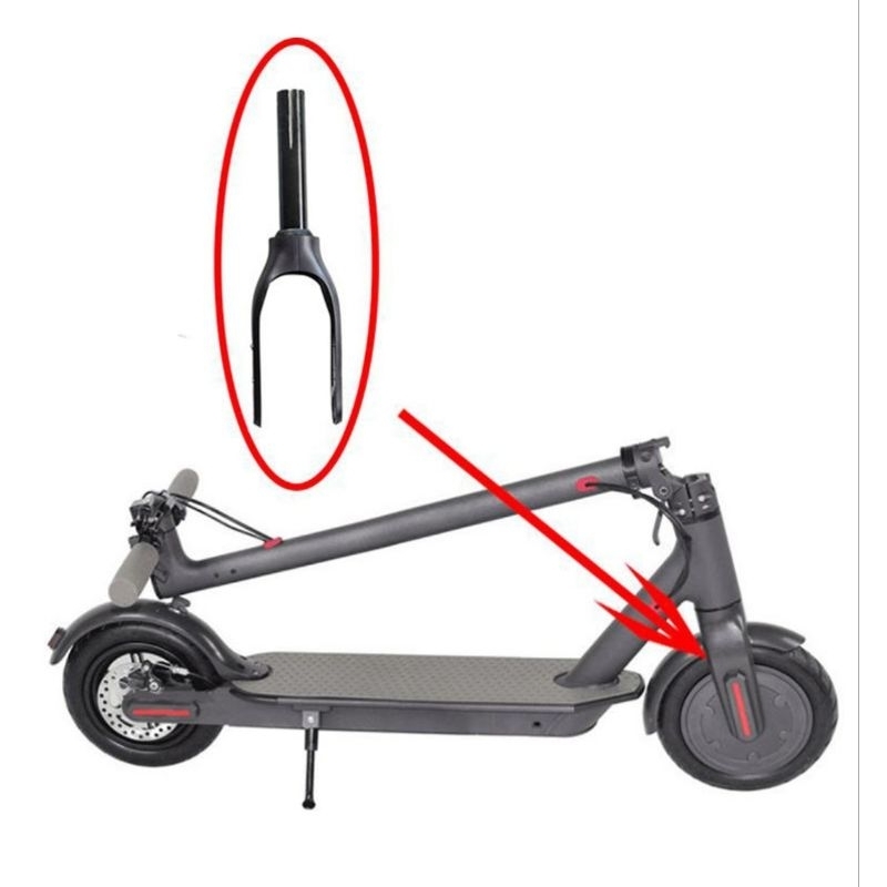 Front Fork and Cover Skuter Listrik Xiaomi M365
