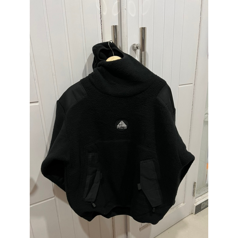 NIKE ACG BALACLAVA BLACK VINTAGE SHERPA