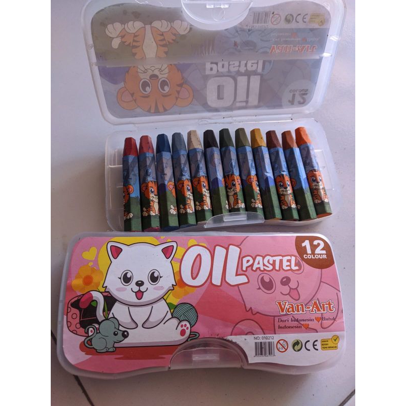 

Oil pastel 12 warna random