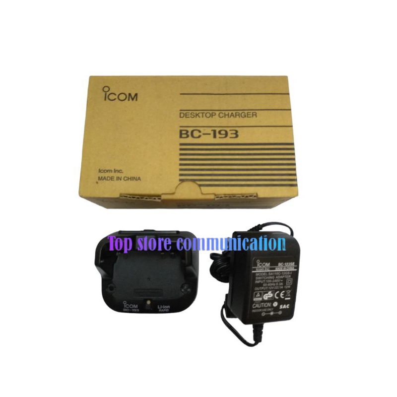 Icom BC-193 Charger HT Icom V80 Original