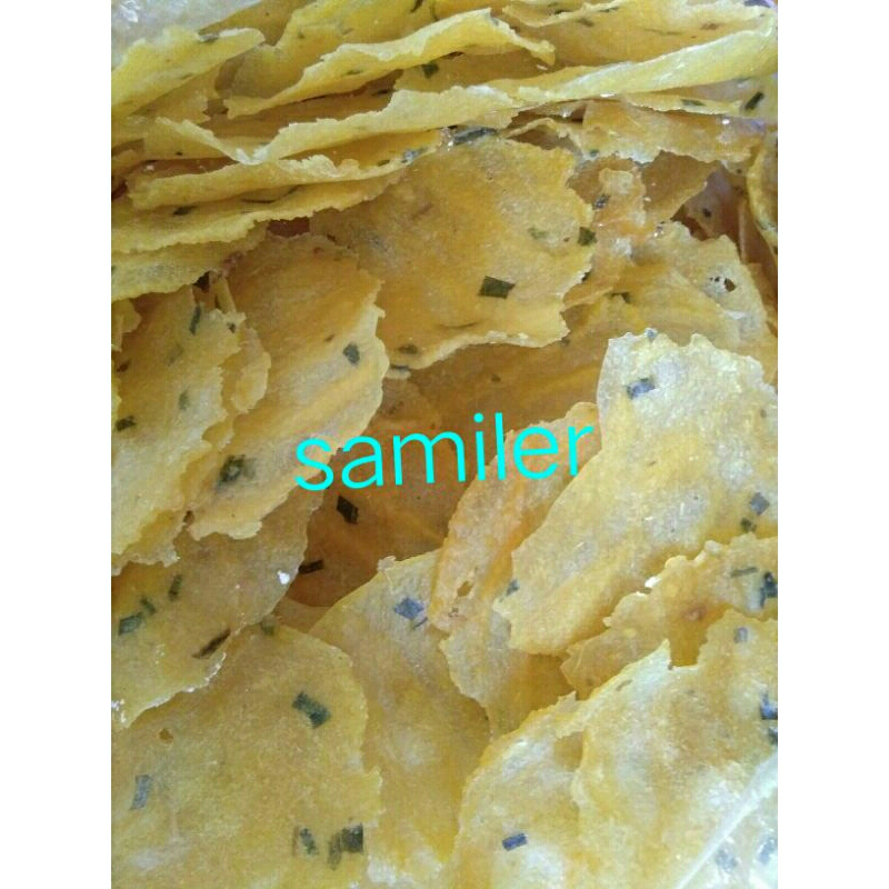 

krecek keupuk samiler 250 gr krupuk singkong