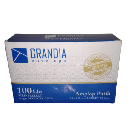 

PROMO!! Amplop Grandia Putih 104 TERMURAH