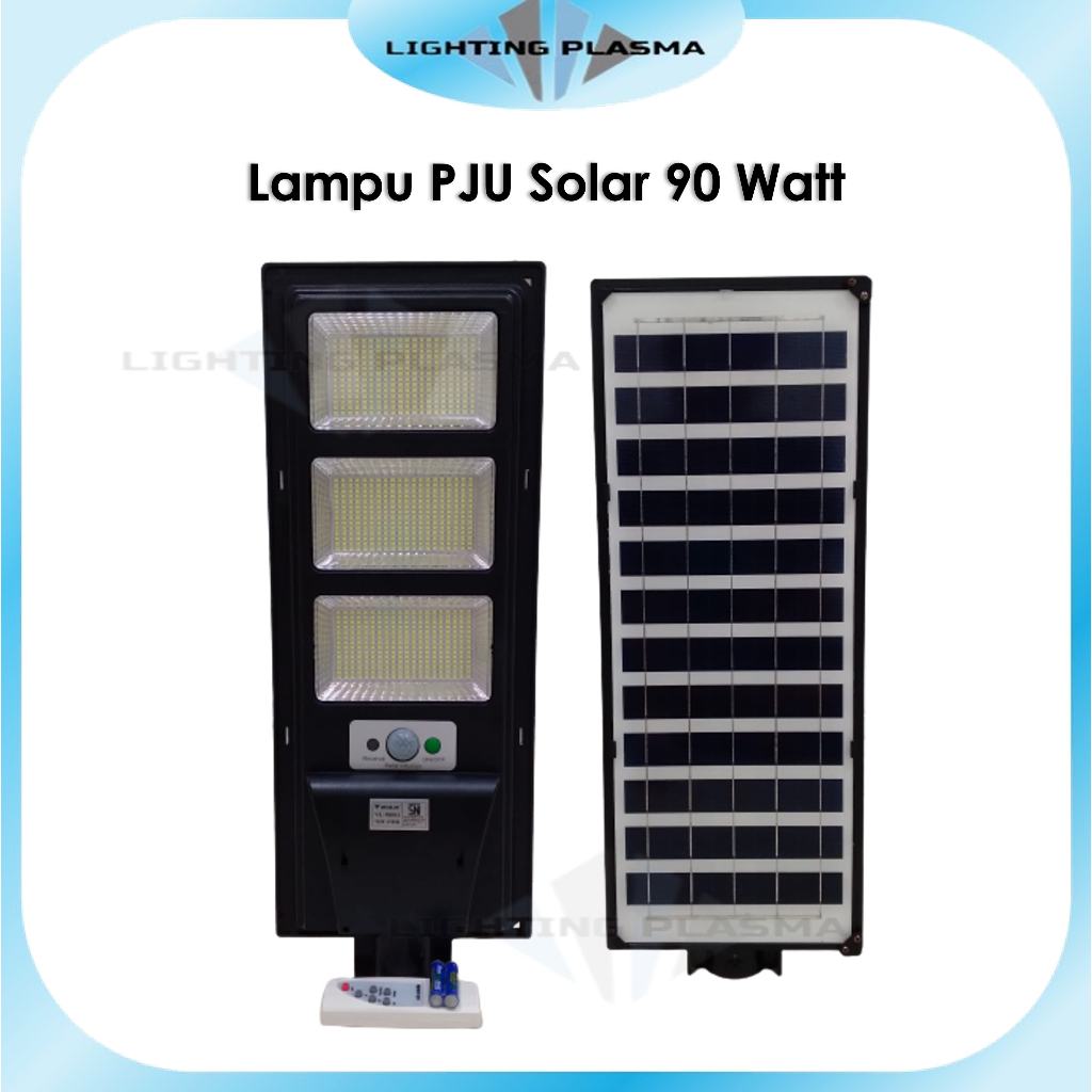 Lampu Jalan PJU Tenaga Surya SMD 90Watt Lampu PJU Solar Cell LED SMD 90 Watt