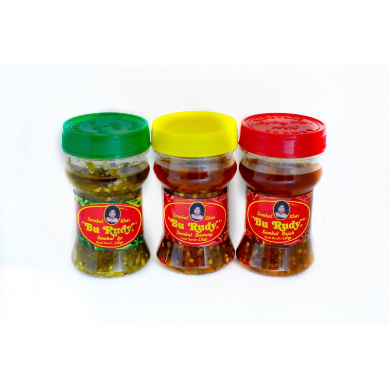 

Sambal Bawang, Sambel Ijo, dan Sambal Bajak khas Bu Rudy