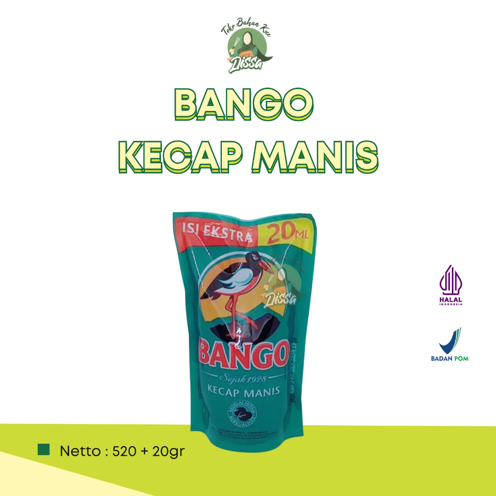 

Bango Kecap Manis extra 520 + 20gr | kecap manis kedelai hitam berkualitas by Kecap Bango - Tobaqdissa