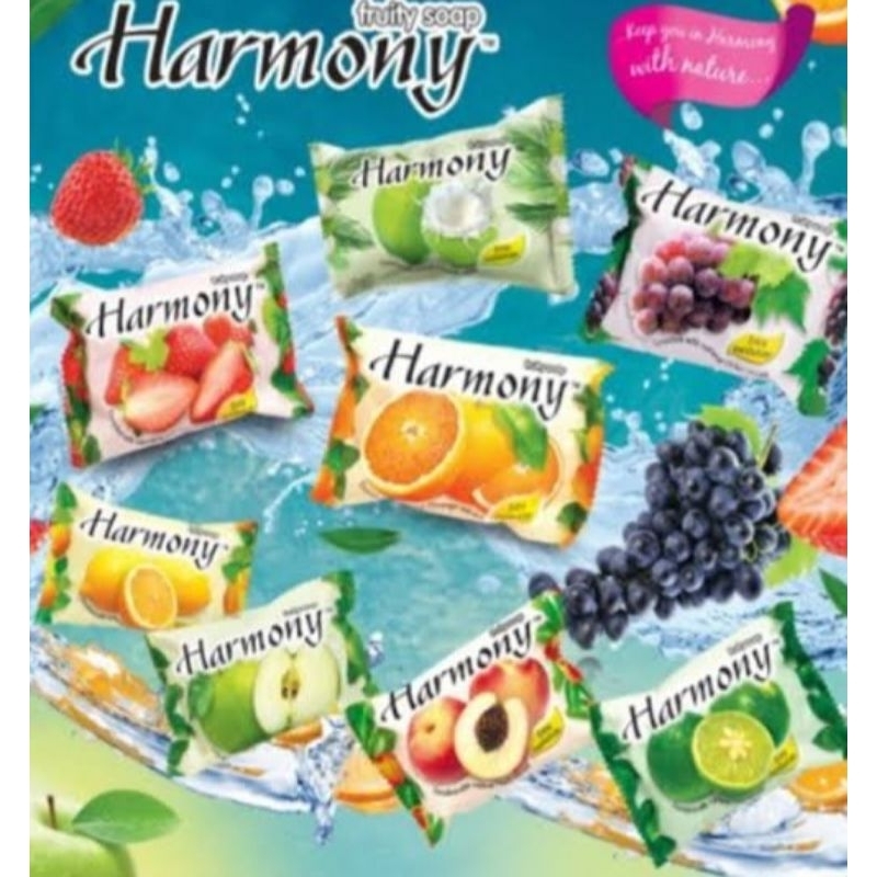 SABUN BATANG HARMONY / SABUN HARMONY / HARMONY FRUITY 70 gr