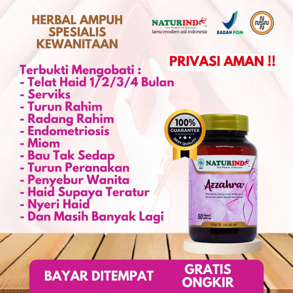 Jamu Herbal Ampuh Program Kehamilan Jamu Penyubur Cepat Hamil Promil Azzahra NaturindoFit