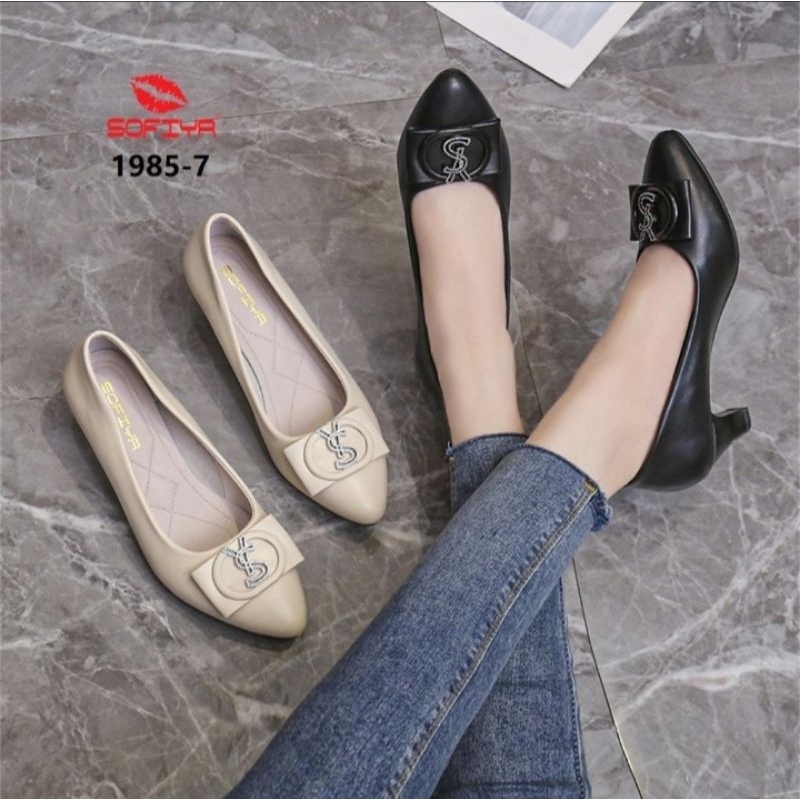 PANTOFEL SOFIYA/SEPATU HAK SOFIYA TERBARU/SEPATU KANTOR