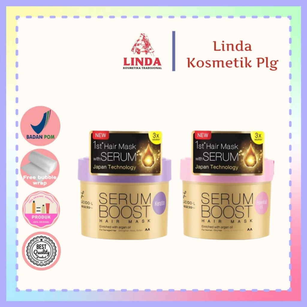 LUCIDOL SERUM BOOST HAIR MASK 250GR