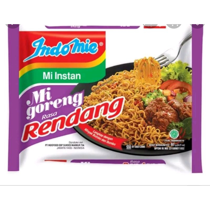 

Indomie Rendang 5pcs