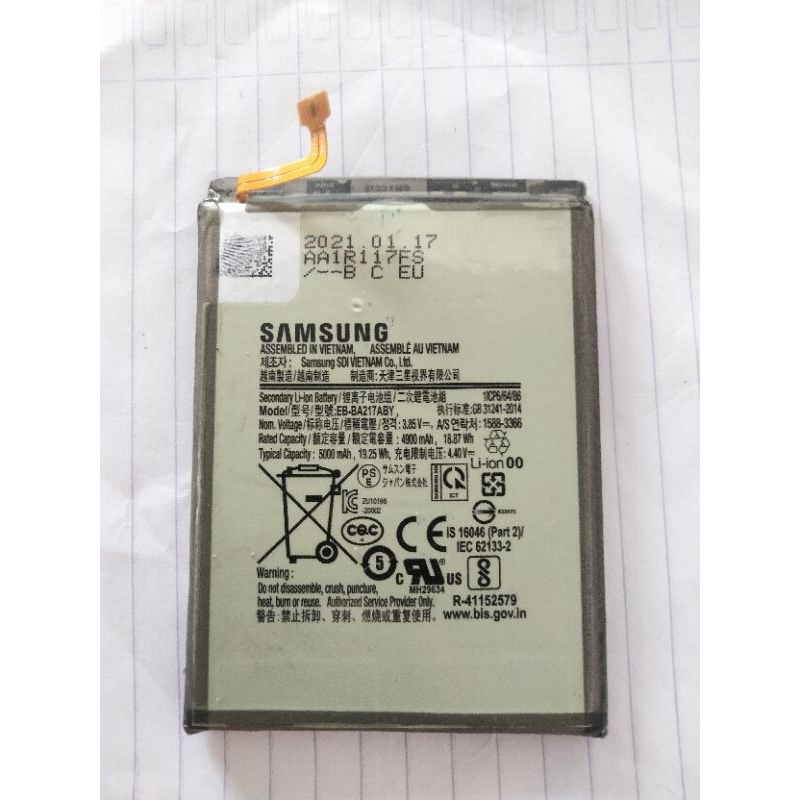 baterai , batre Samsung A04S, A13 , A02 copotan