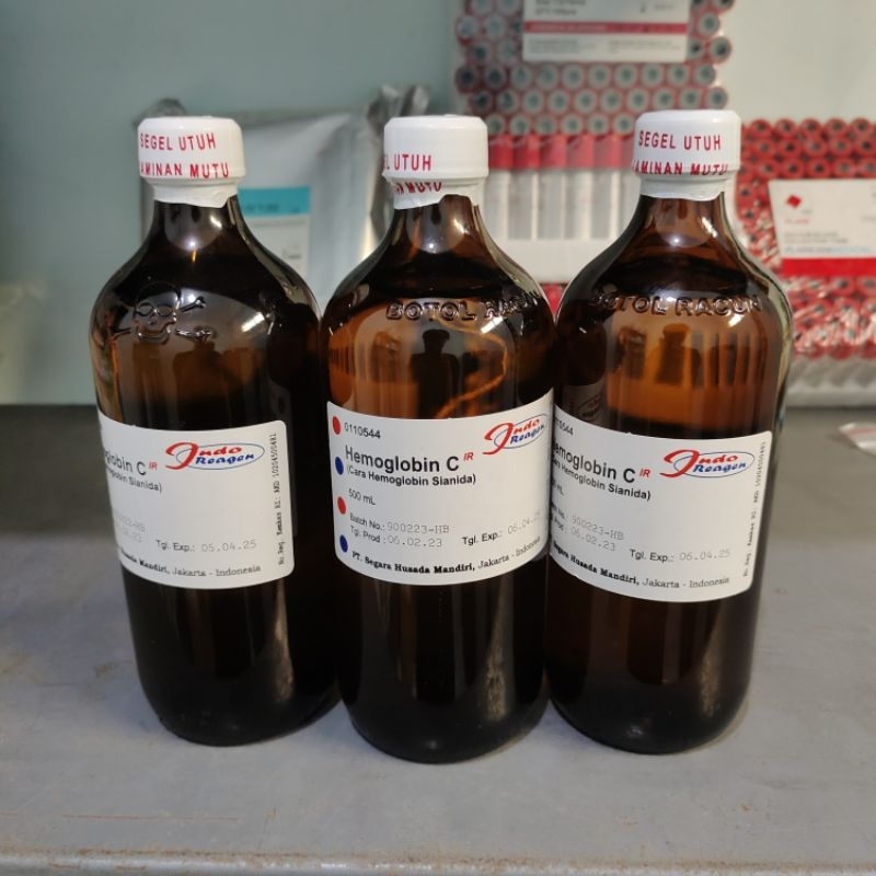 INDO REAGEN LARUTAN HEMOGLOBIN C | DRABKIN C 500 ml