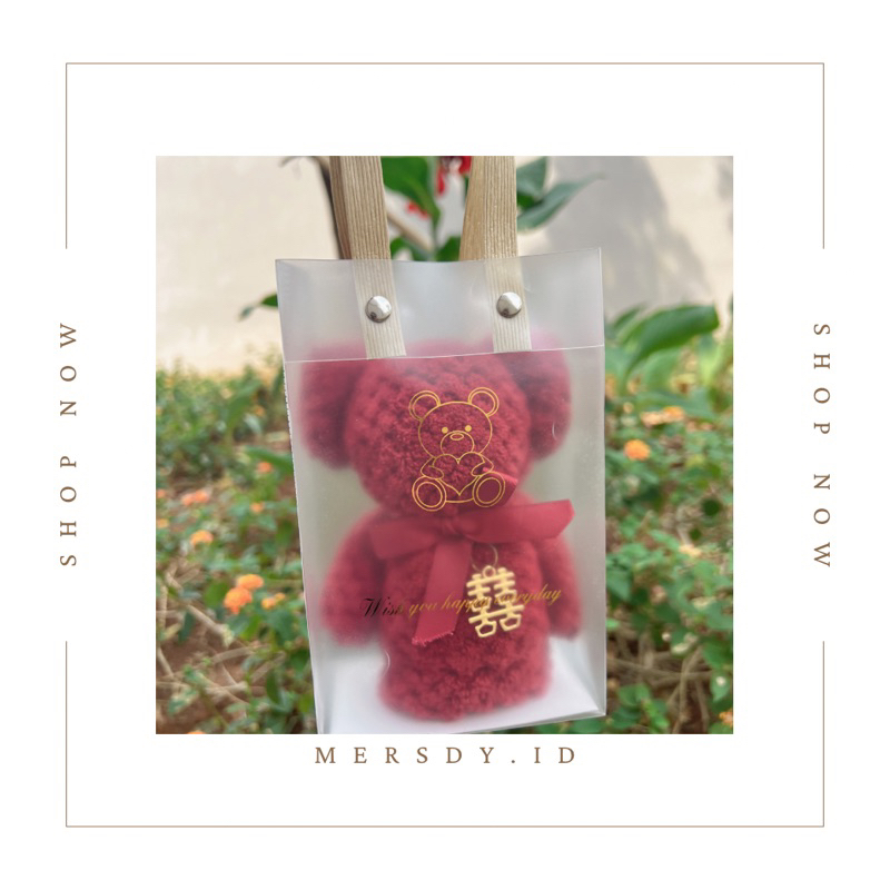 

【.】Boneka Souvenir Pernikahan Wedding Handuk phangteh Teapai Gift aesthetic Towel #BH001