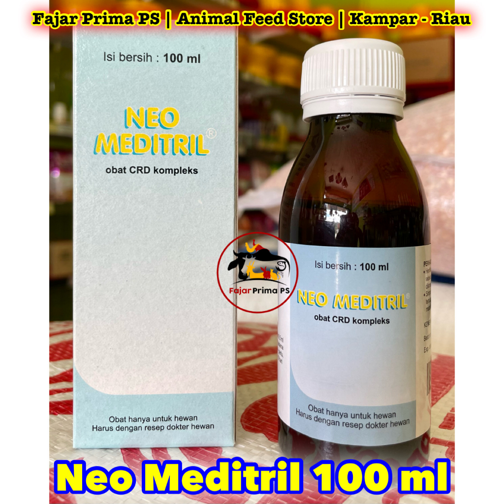 Neo Meditril 100 ml Obat Ayam dan Unggas lain