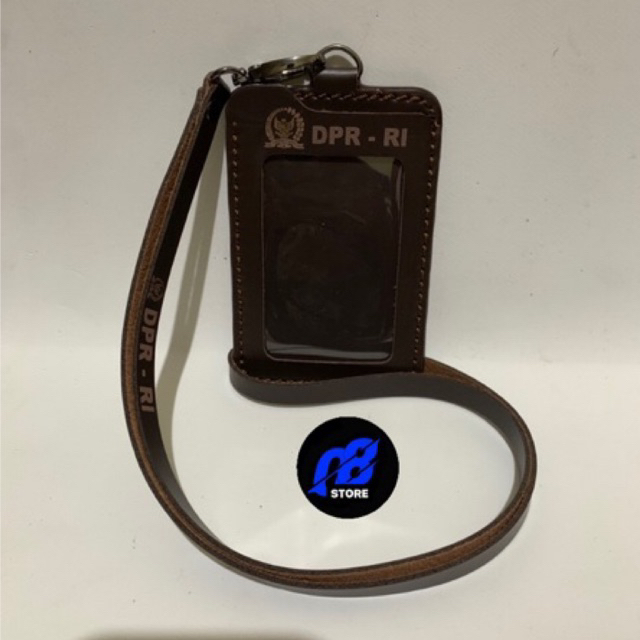 TEMPAT ID CARD HOLDER KULIT DPR RI ID CARD KULIT HOLDER DPR RI