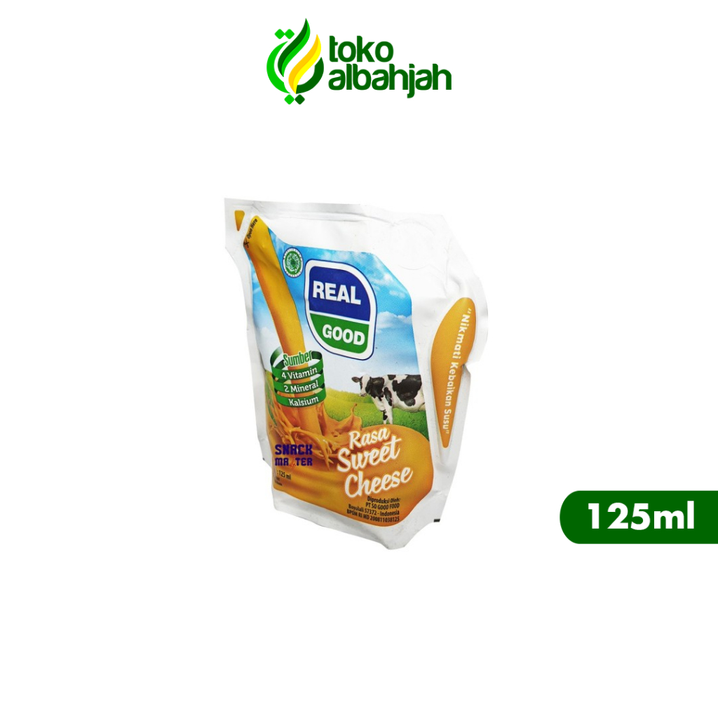 

SUSU KEJU MANIS UHT REAL GOOD SWEET CHEESE 125ML KEMASAN EAA TEKO