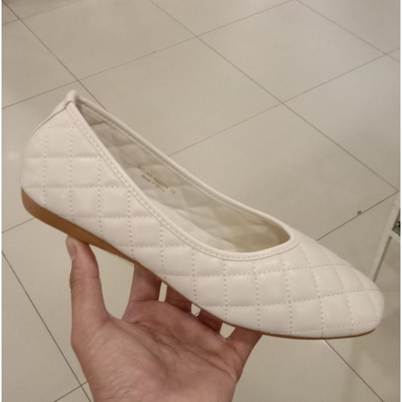 flat shoes wanita dewasa || sepatu flat amanda jane's casual kekinian original ringan lentur dan ela