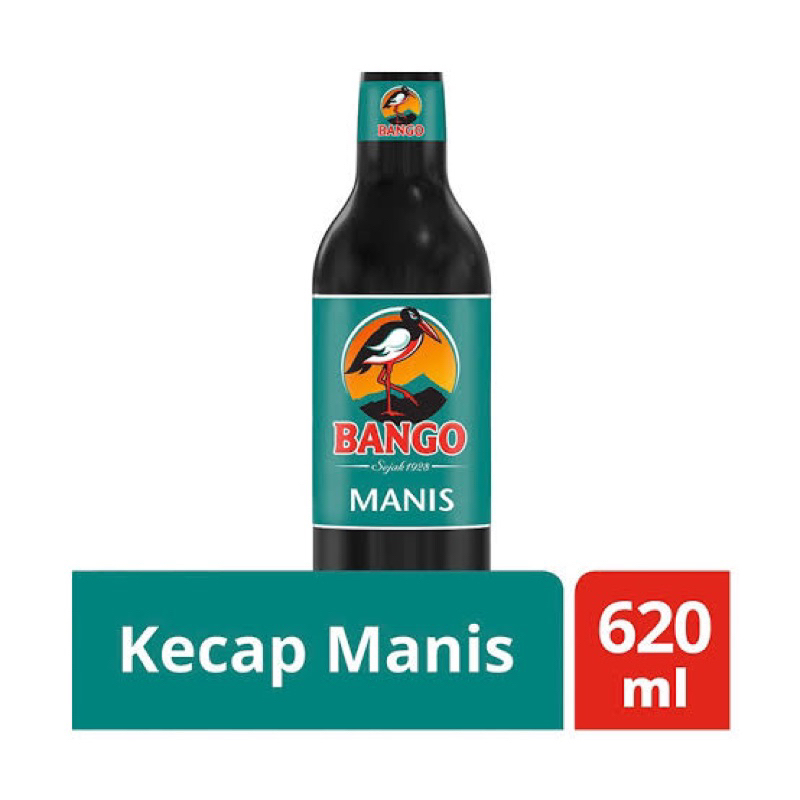 

Kecap Bango Botol kaca 620 ml