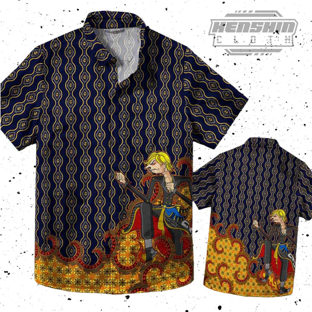 Batik One Piece Vinsmoke Sanji Straw Hat Pirates
