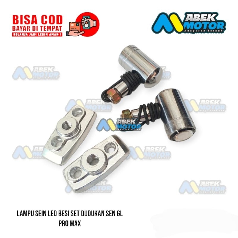 riting led gl pro gl max set dudukan sein gl pro max