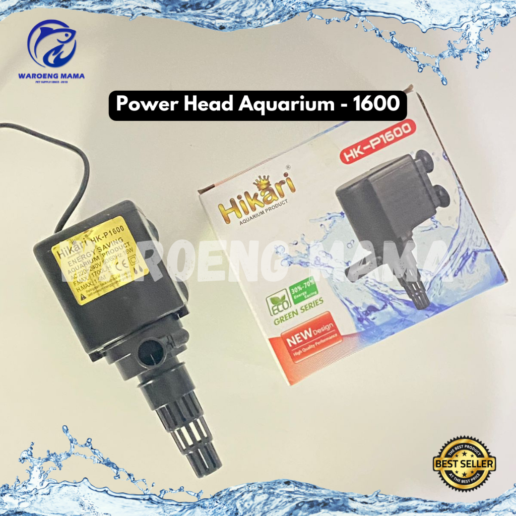Pompa filter aquarium Hikari 1200 1600 1800 2600 3000 pompa celup power head aquarium