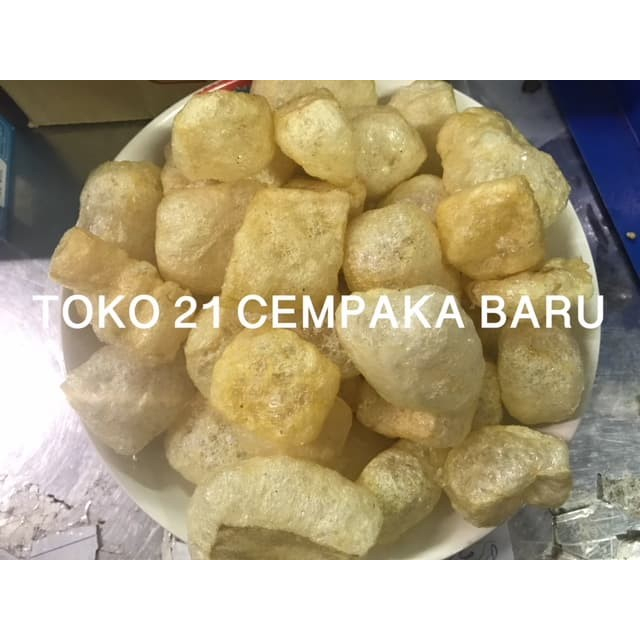 

Kerupuk Kulit Sapi Untuk Cemilan 250 gram / 250g Rasa