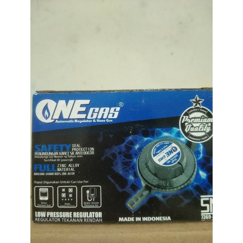 ONEGAS regulator gas LPG tekanan rendah