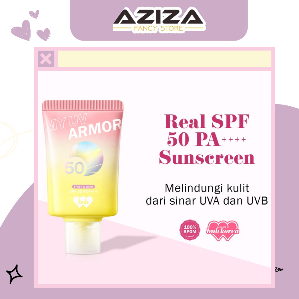 BNB MY UV ARMOR SUNSCREEN