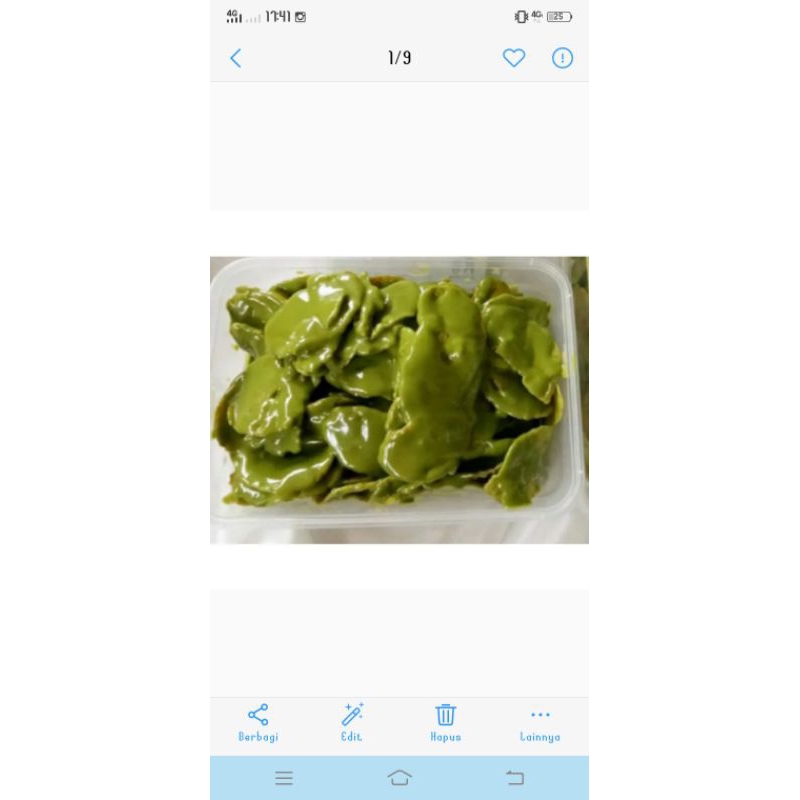 

keripik pisang lumer//matcha