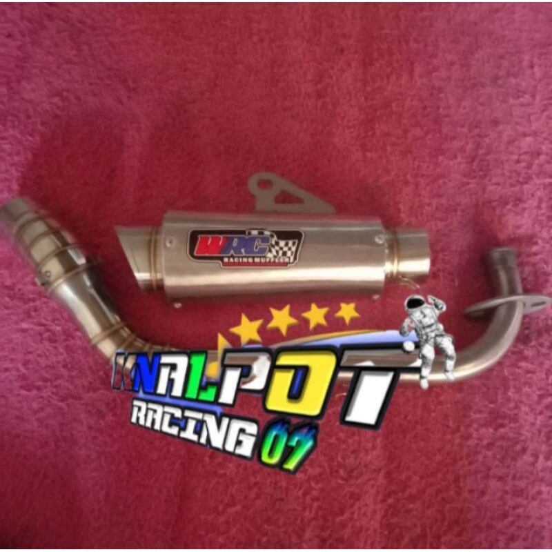 KNALPOT RACING WRC BUAT MOTOR BEAT SECOOPY VARIO 110 MIO Sporty MIO J MIO GT