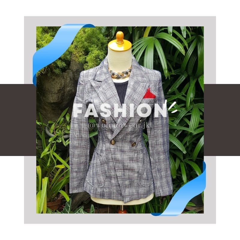 Tartan Slim Garis Merah