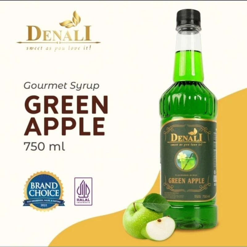 

Denali green apple syrup