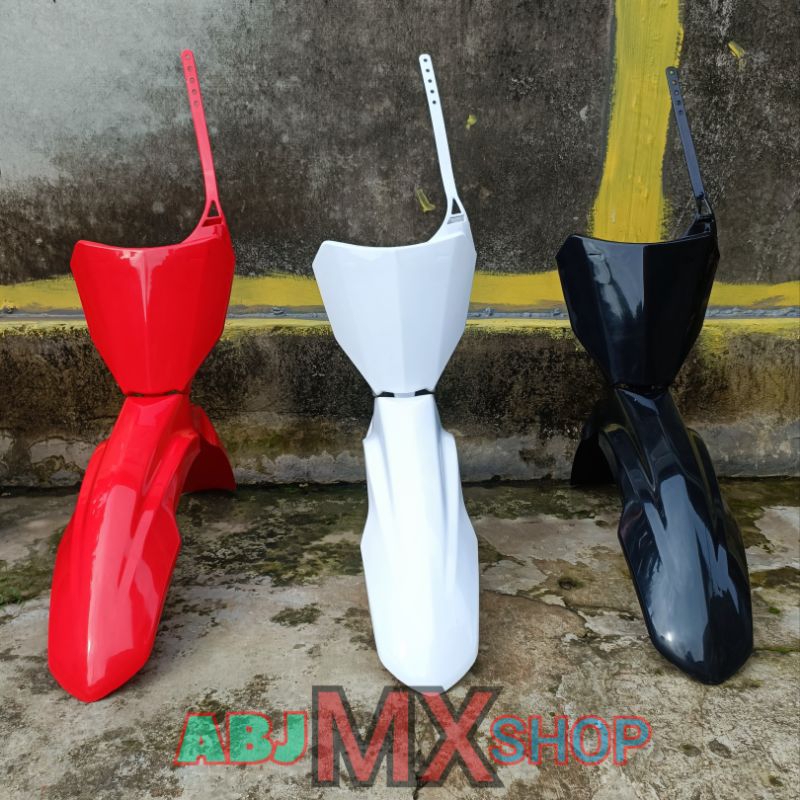 Spakbor Depan CRF 250 Dan Papan Nomor CRF 250 Slebor Spakbor Depan CRF 250 Cover Nomer CRF 250 New