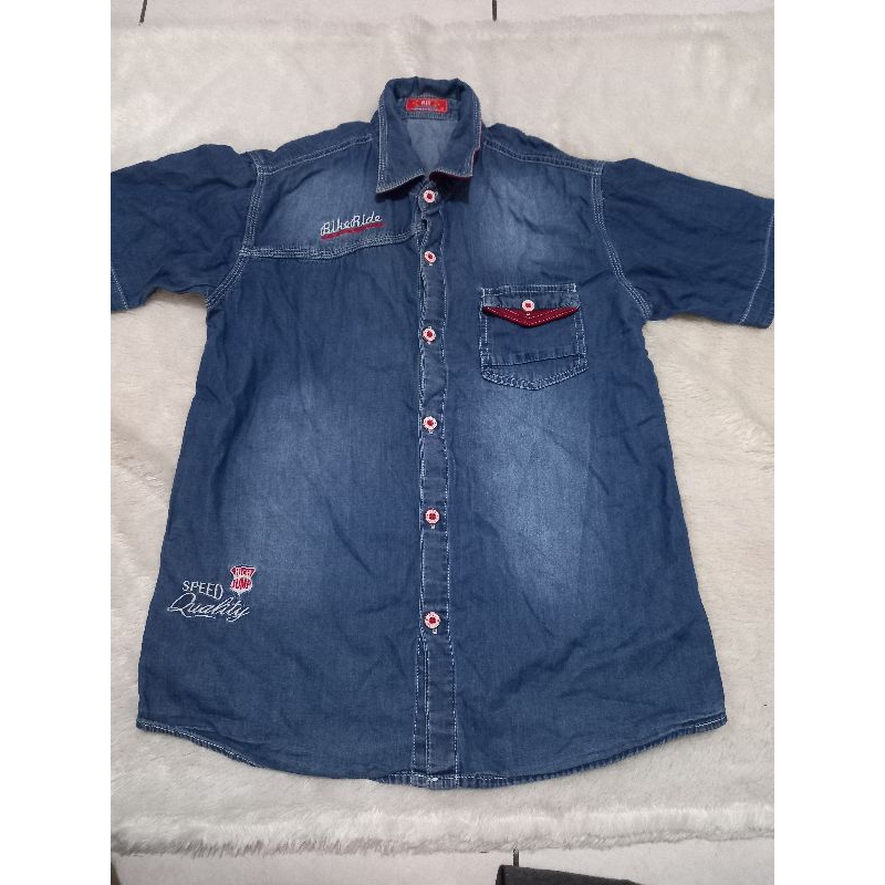 baju blue jeans anak laki laki second