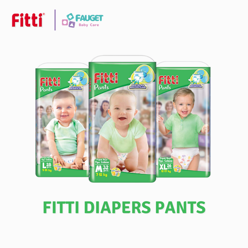 FITTI Baby Diapers Pants Popok Celana Bayi - M/L/XL