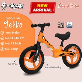 Pushbike I Cycle PH-2103 Gekko balance bike sepeda keseimbangan push bike